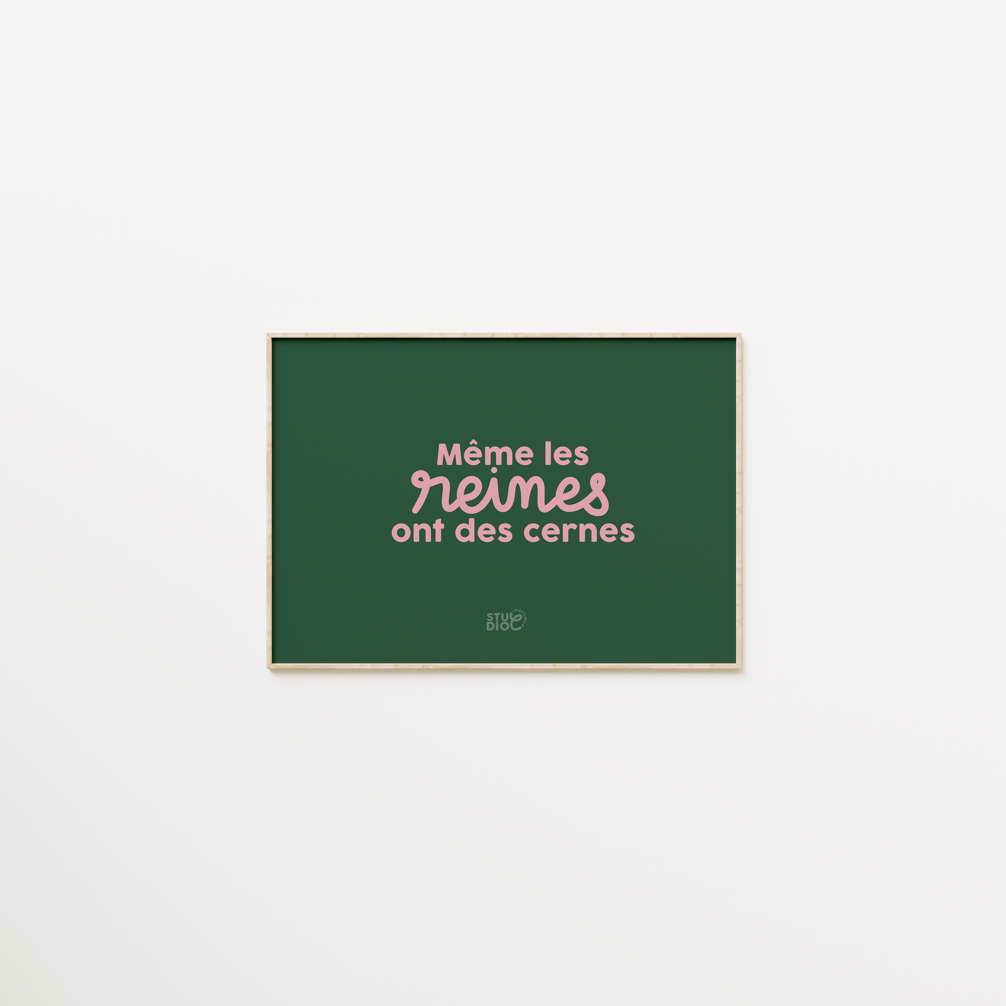 Même les reines ont des cernes