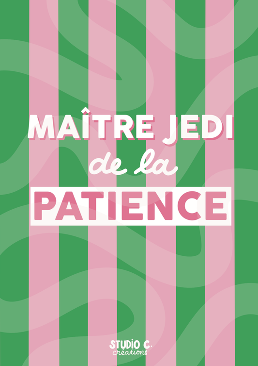 Maître Jedi de la patience