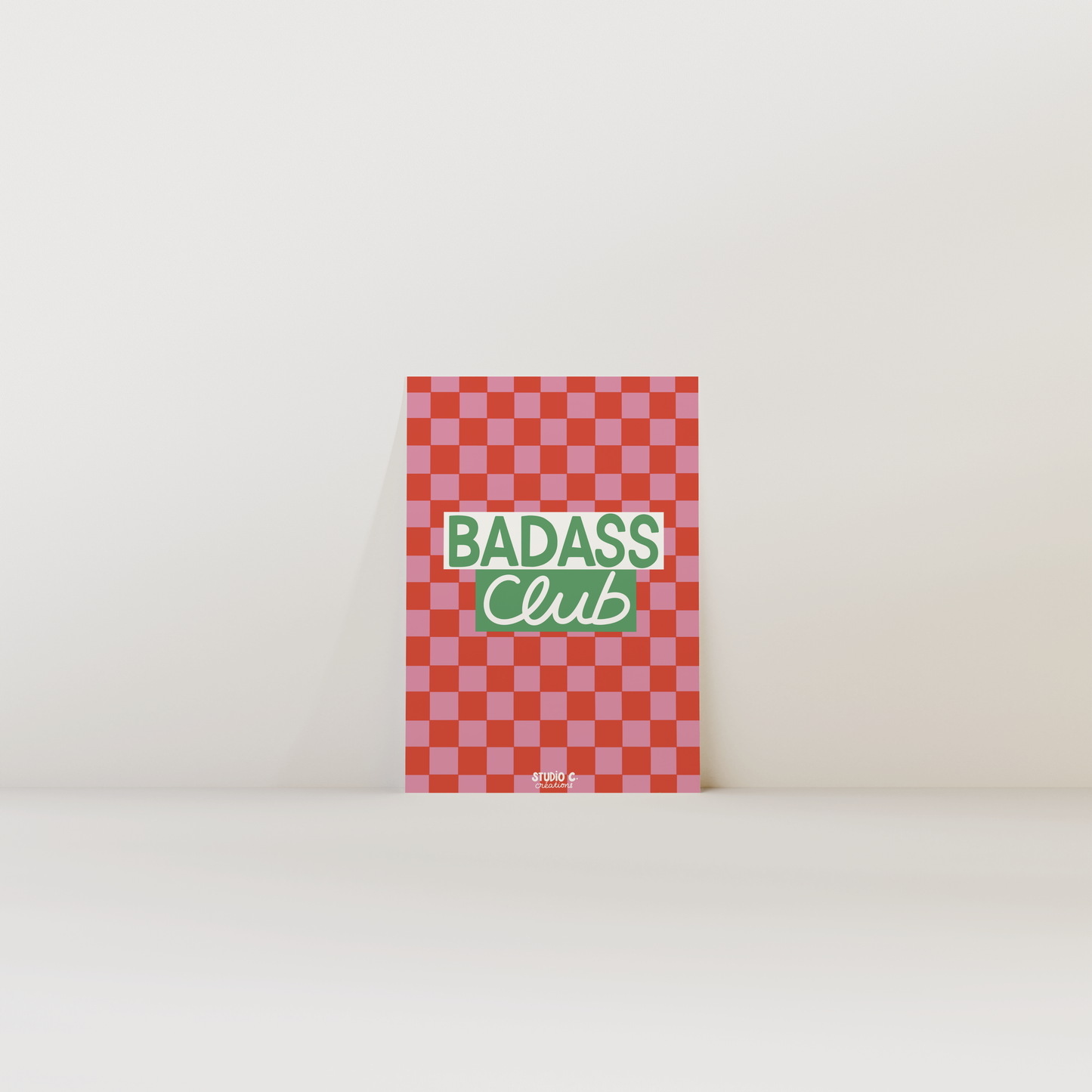 BADASS CLUB - Carte postale