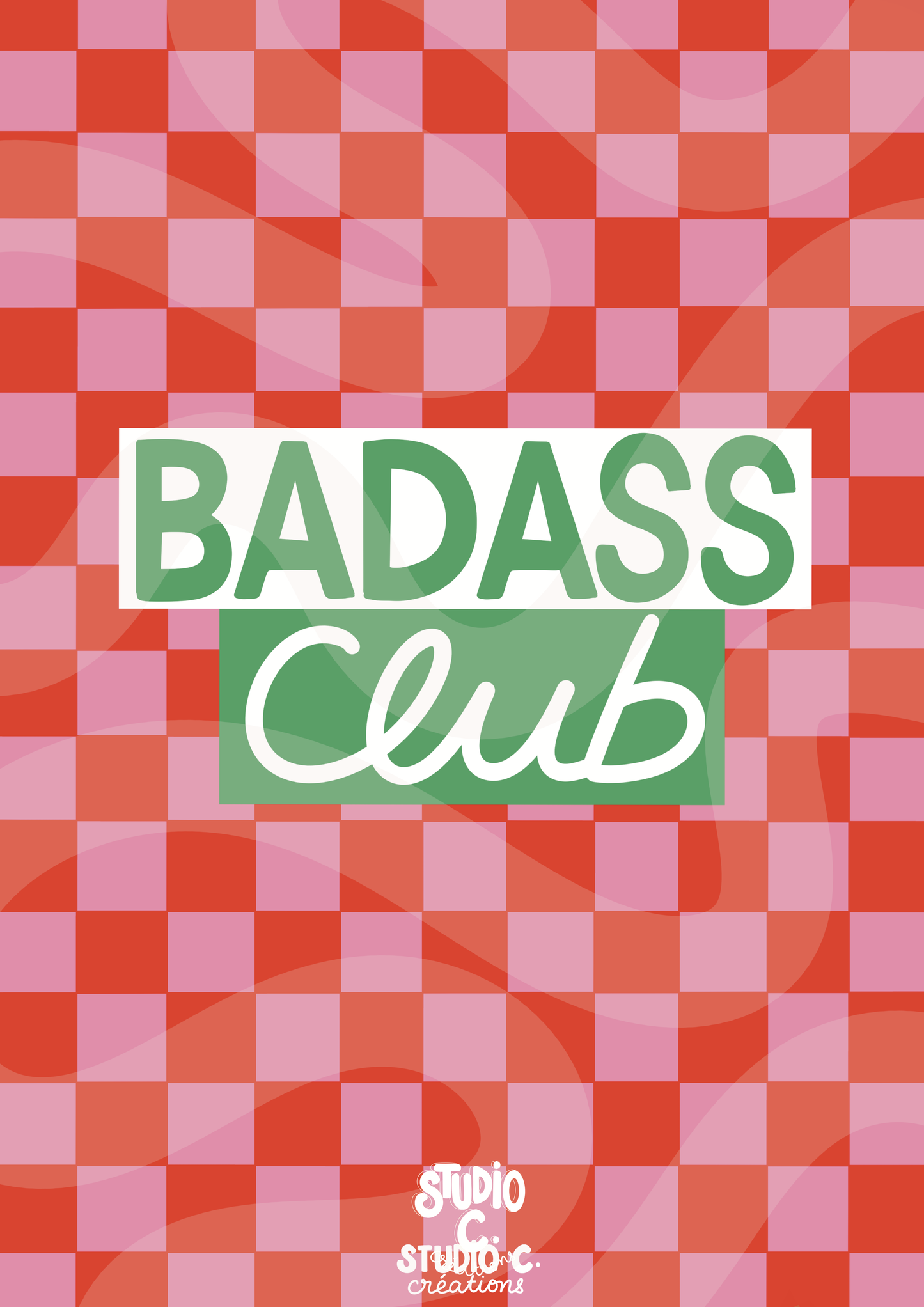 BADASS CLUB - Carte postale