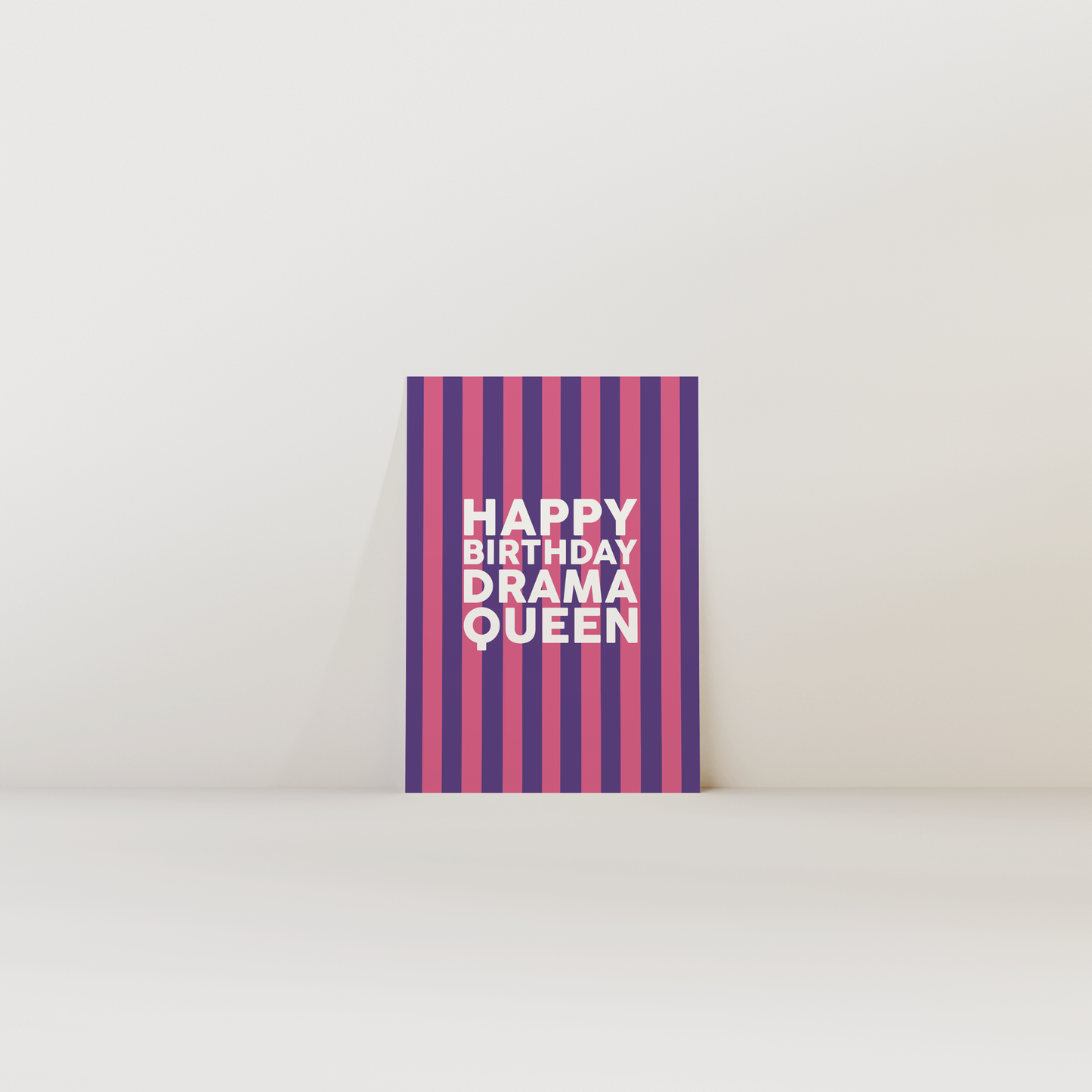 Happy Birthday Drama Queen - Carte Postale