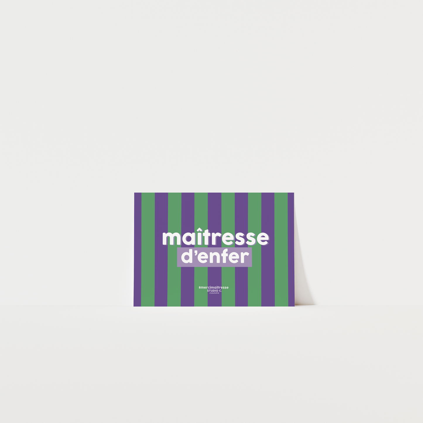Maîtresse d'enfer - Carte postale