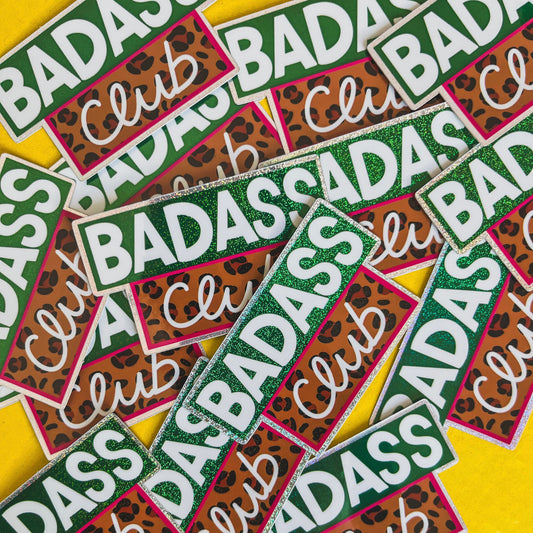 Sticker BADASS CLUB