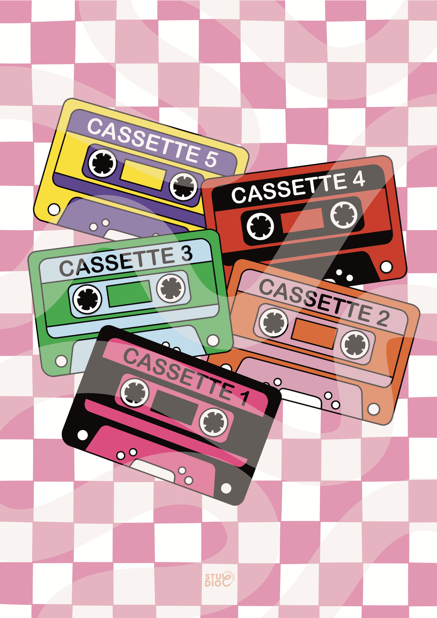 Cassettes audio - personnalisable
