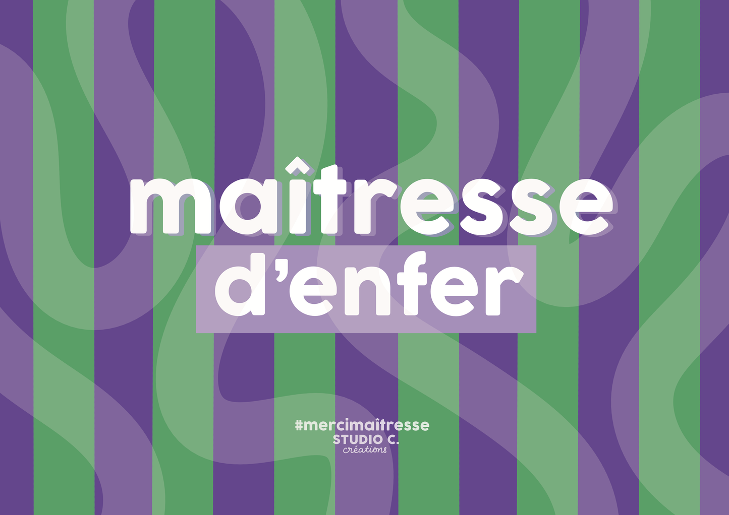 Maîtresse d'enfer - Carte postale