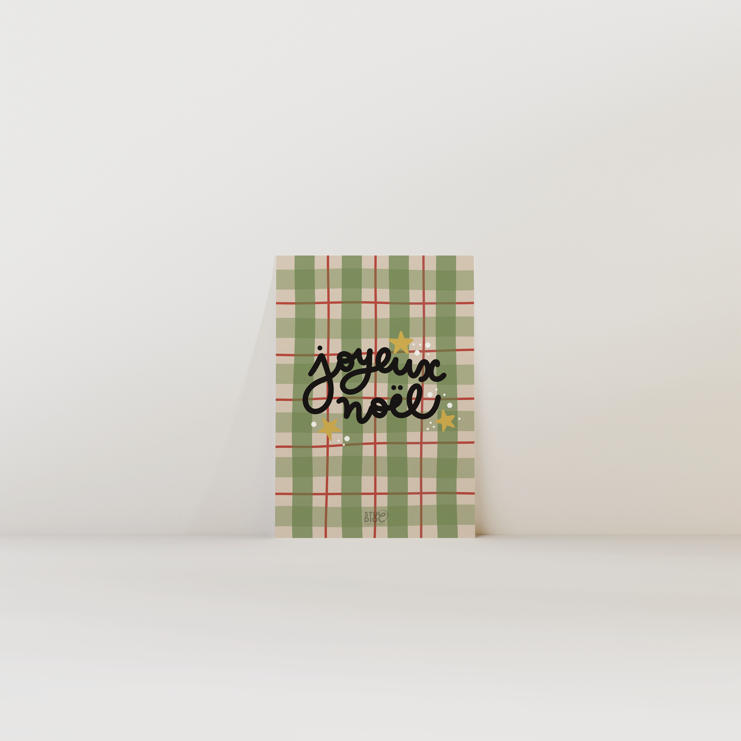 Joyeux Noël - Carte postale