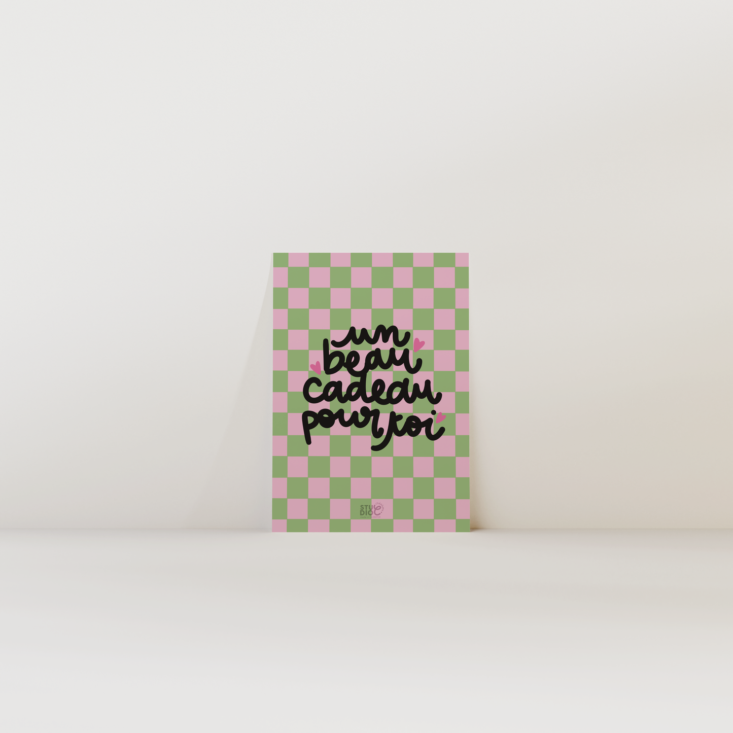 Un beau cadeau pour toi - Carte postale