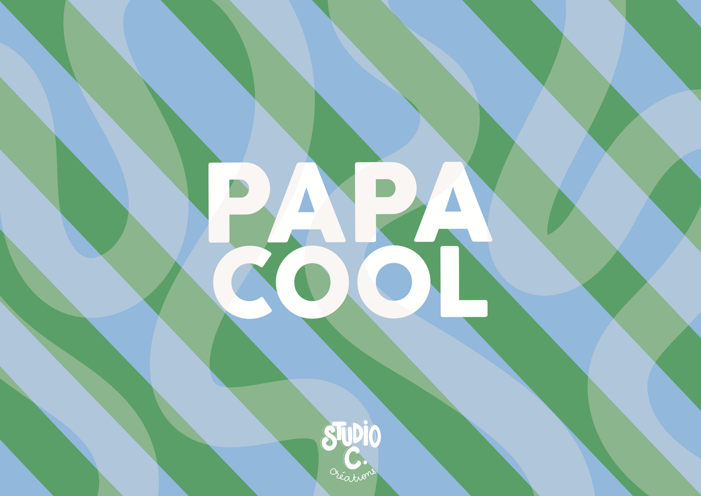 PAPA COOL - Carte postale