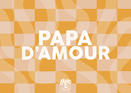 PAPA D'AMOUR - Carte postale