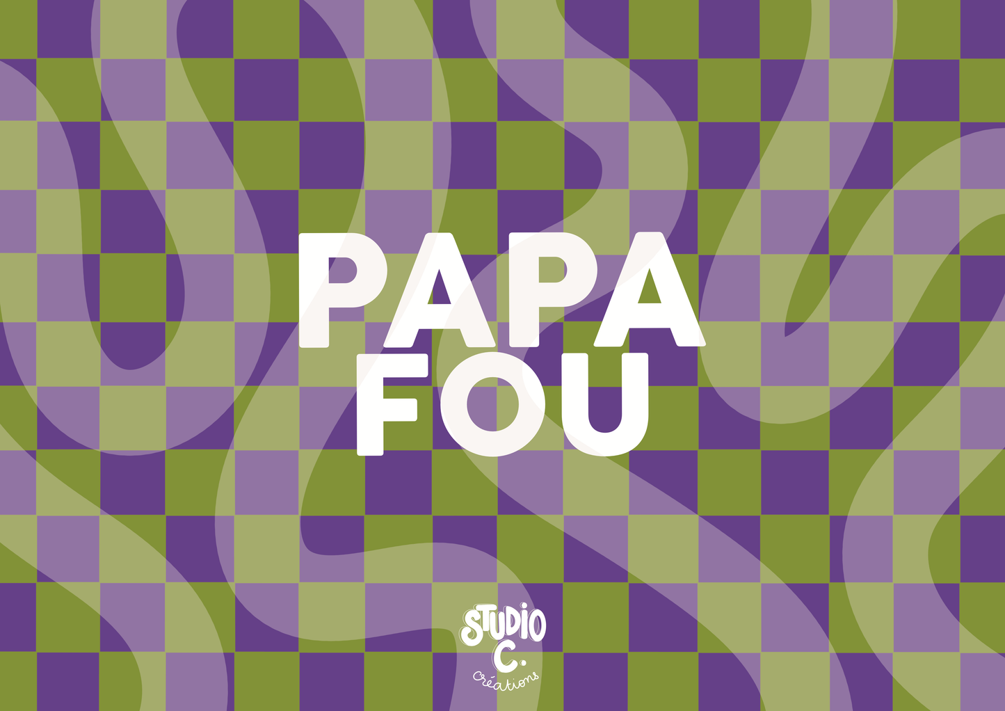 PAPA FOU - Carte postale