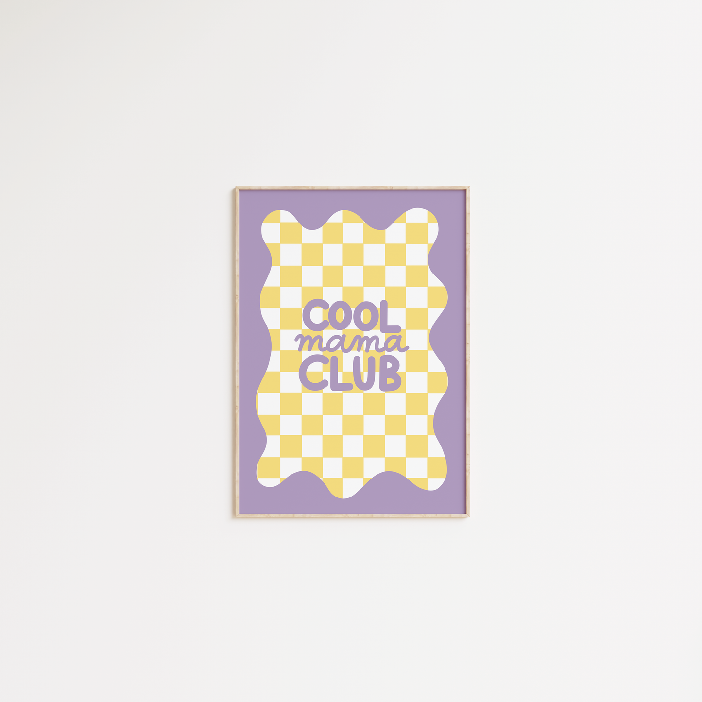 Cool Mama Club (jaune & mauve)