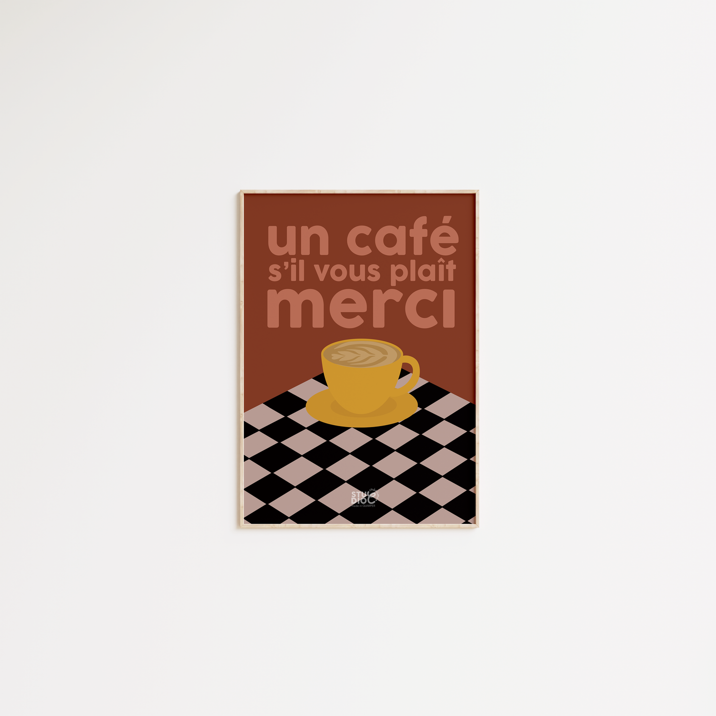 Un café s'il vous plait merci