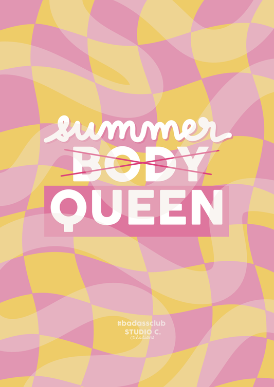 Summer QUEEN - carte postale