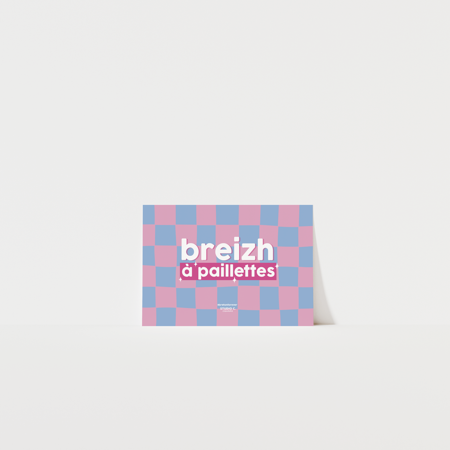 Breizh à paillettes - Carte postale