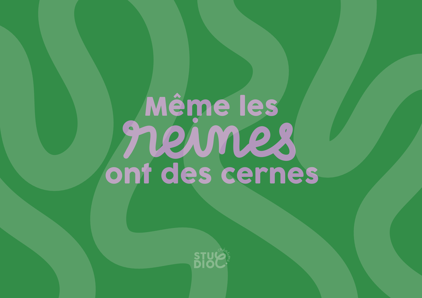 Même les reines ont des cernes