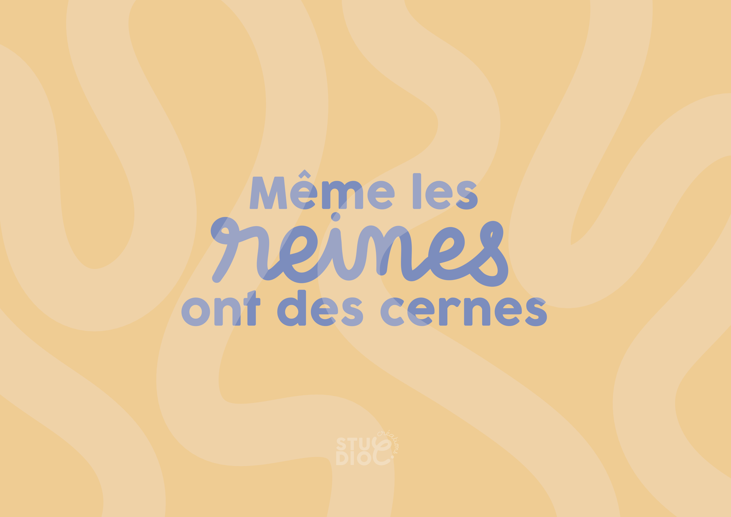 Même les reines ont des cernes