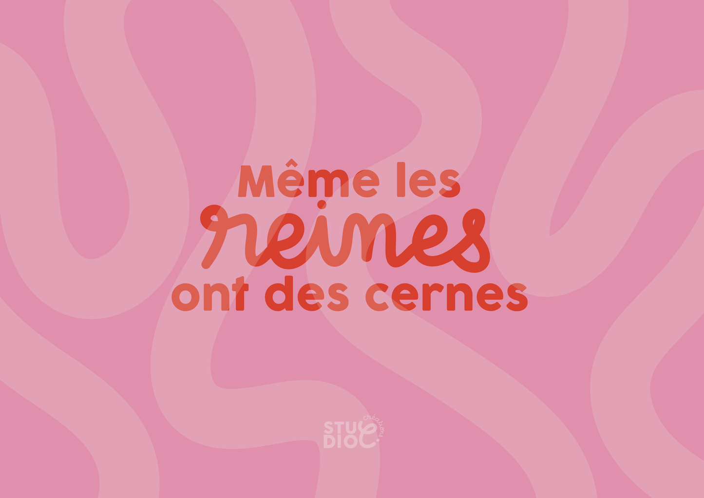 Même les reines ont des cernes
