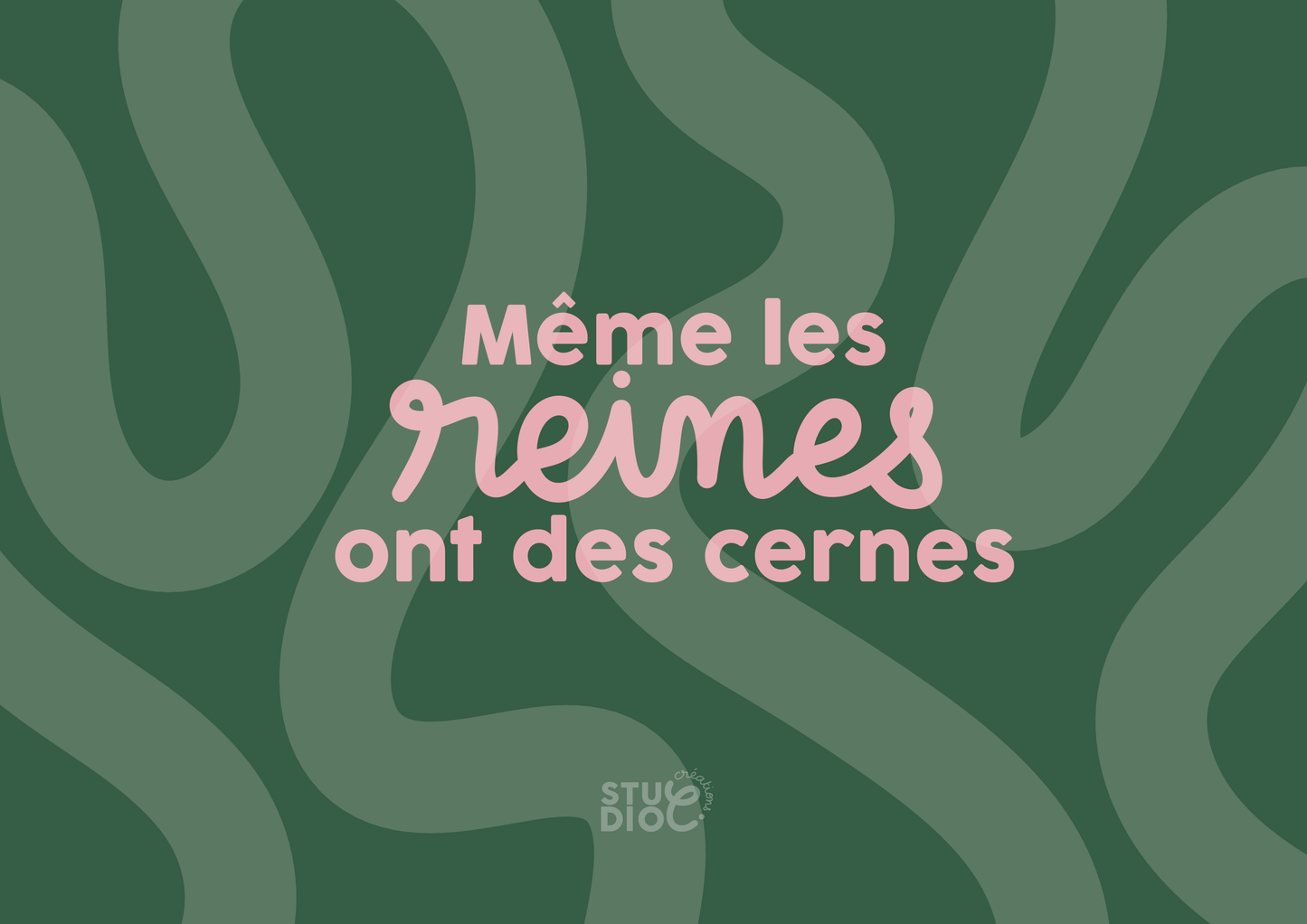 Même les reines ont des cernes