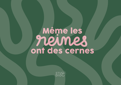 Même les reines ont des cernes
