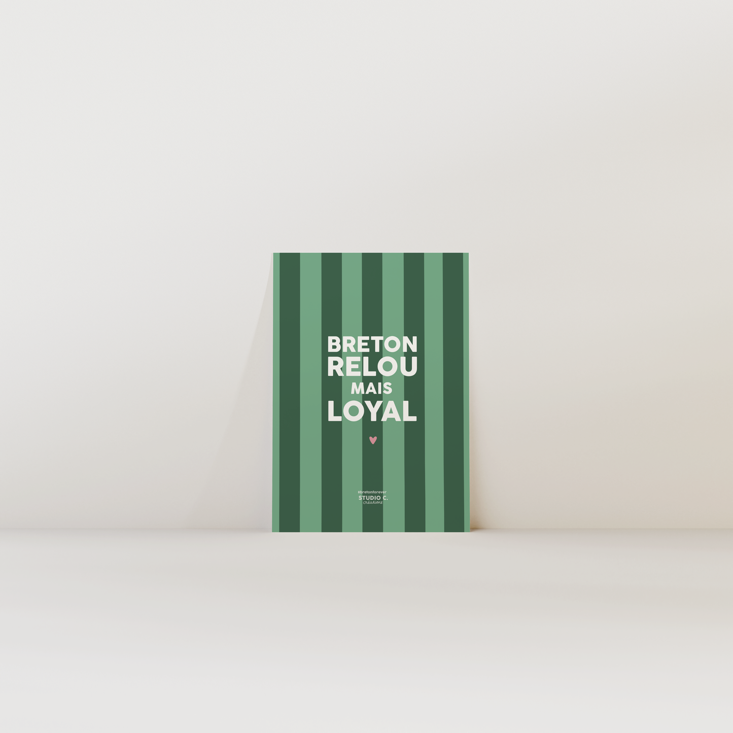 Breton relou mais loyal - Carte postale
