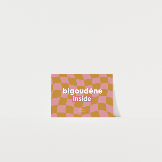 Bigoudène inside - Carte postale