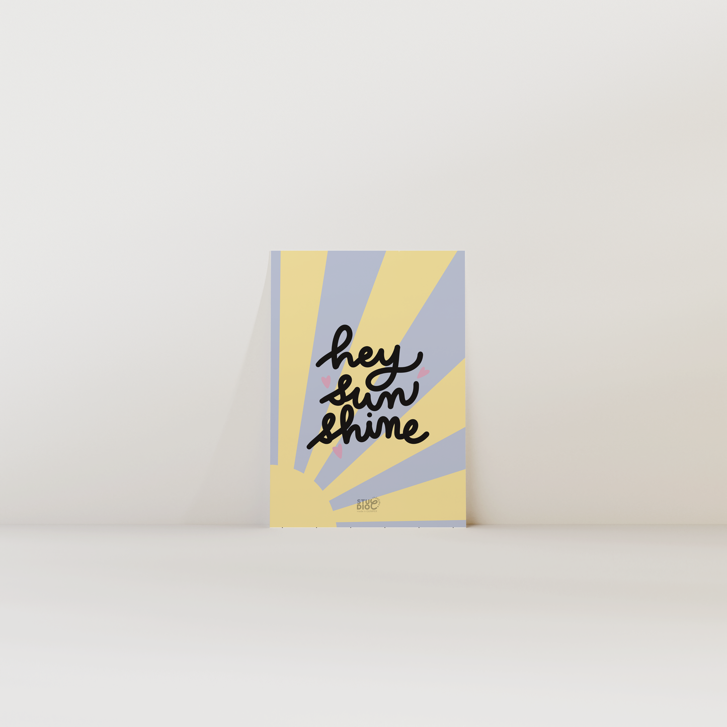 Hey sunshine - carte postale