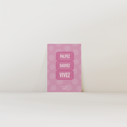 PALPEZ, SAUVEZ, VIVEZ - carte postale