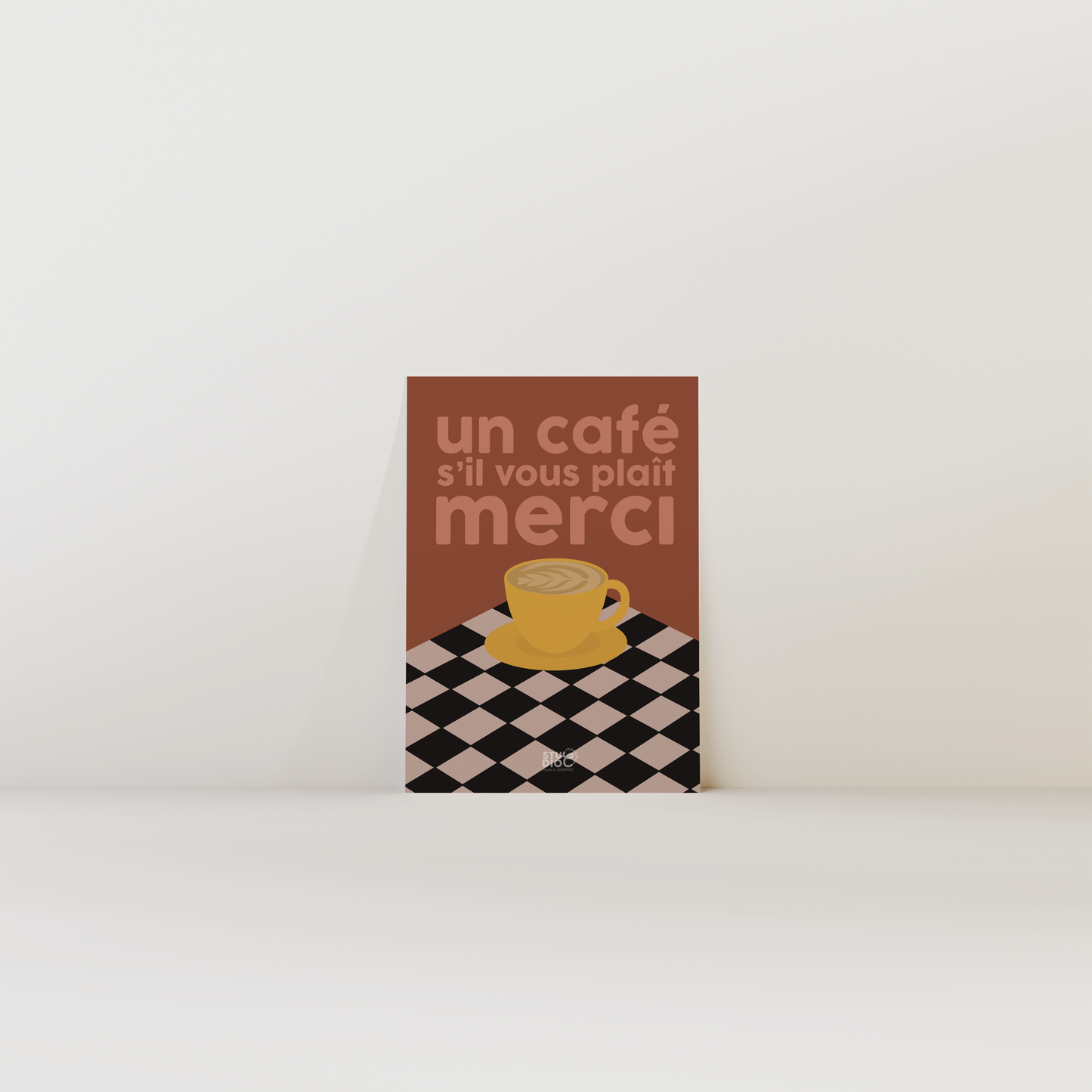 Un café s'il vous plait merci