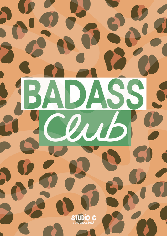 Badass CLUB - Carte postale