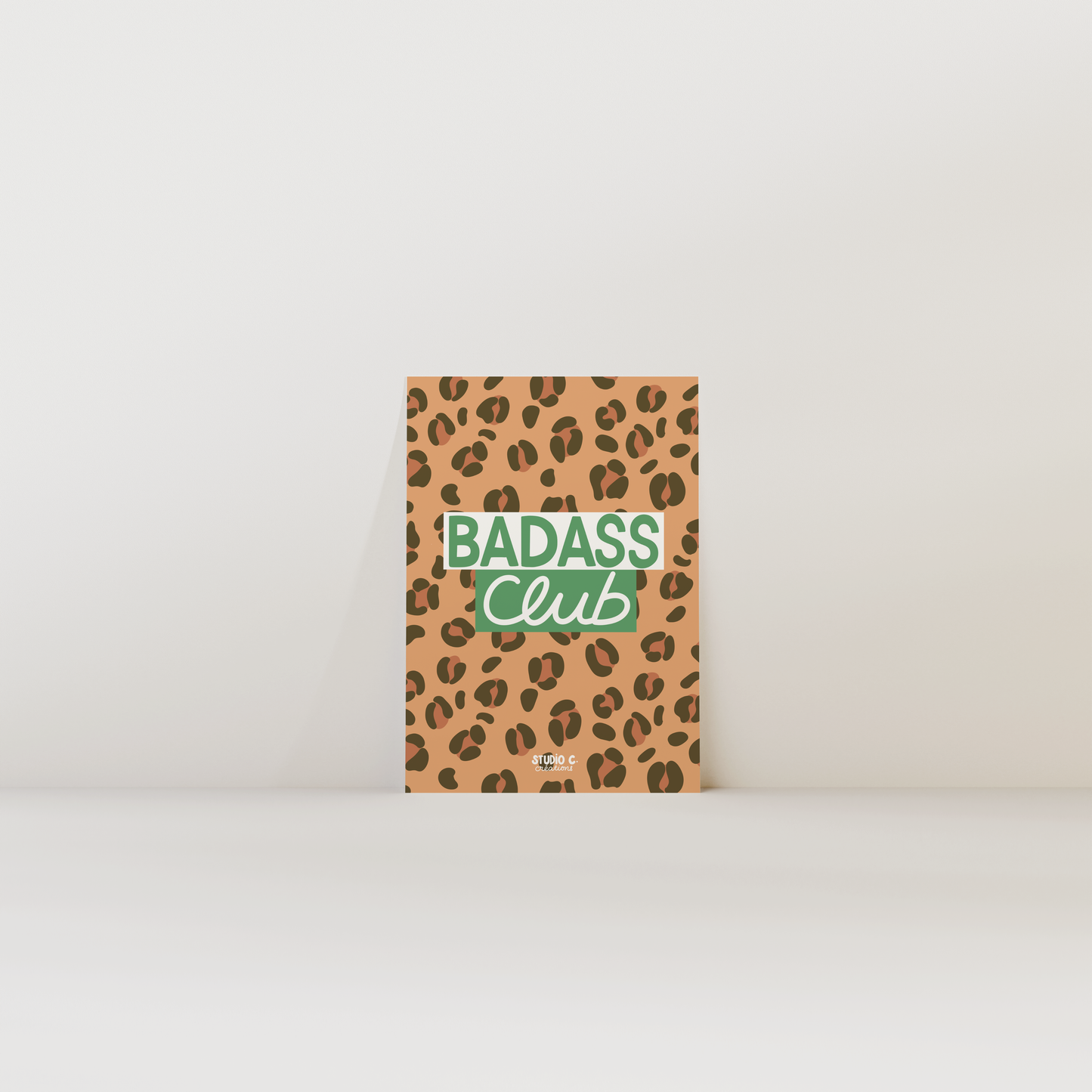 BADASS CLUB - Carte postale