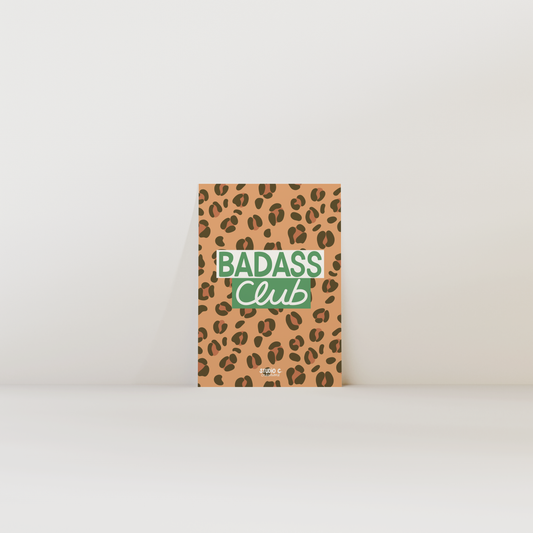 BADASS CLUB - Carte postale