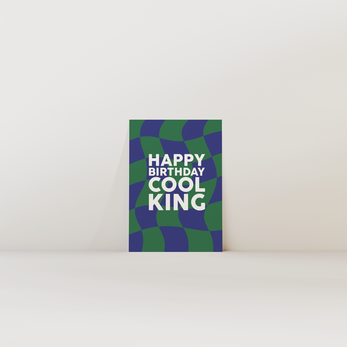 Happy Birthday Cool King - Carte postale