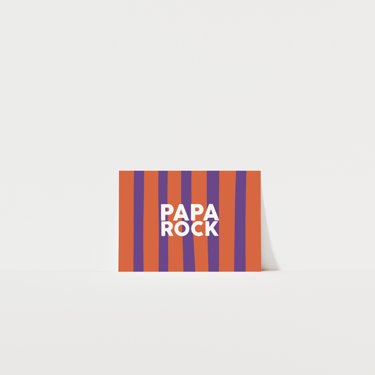 PAPA ROCK - Carte postale