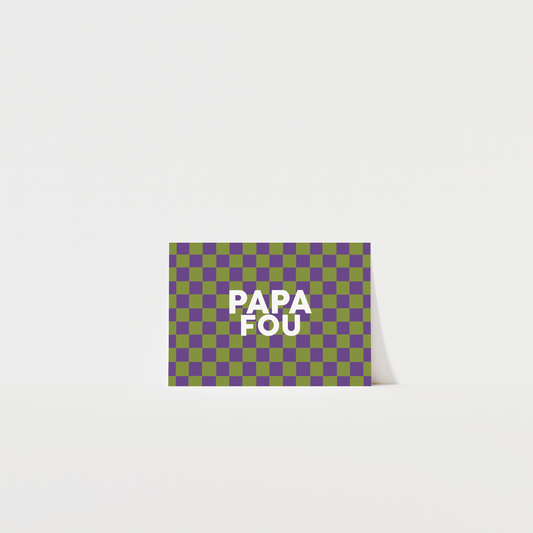 PAPA FOU - Carte postale