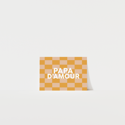 PAPA D'AMOUR - Carte postale