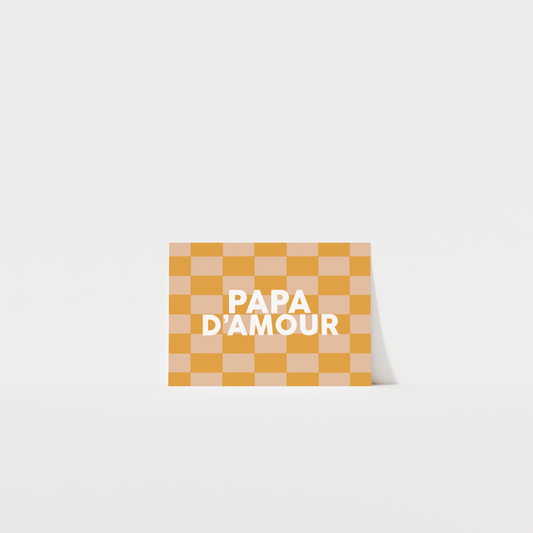 PAPA D'AMOUR - Carte postale