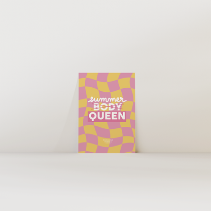 Summer QUEEN - carte postale