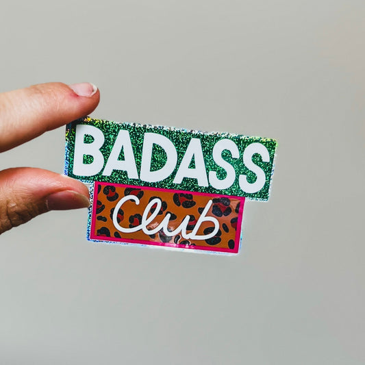 Sticker BADASS CLUB