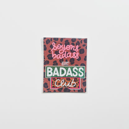 Sticker BADASS CLUB