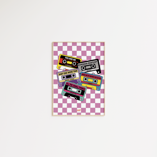 Cassettes audio - personnalisable