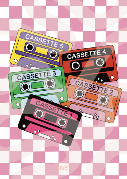 Cassettes audio - personnalisable