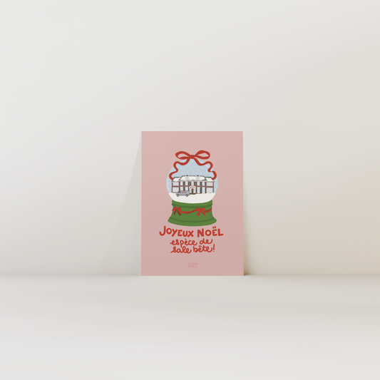 Joyeux Noël espèce de sale bête (Home Alone) - Carte postale