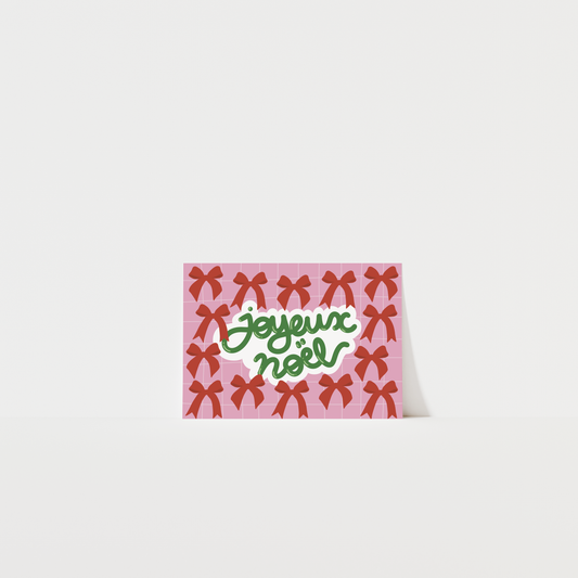 Joyeux Noël - Carte postale