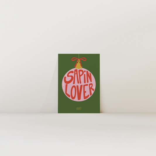 Sapin lover - Carte postale