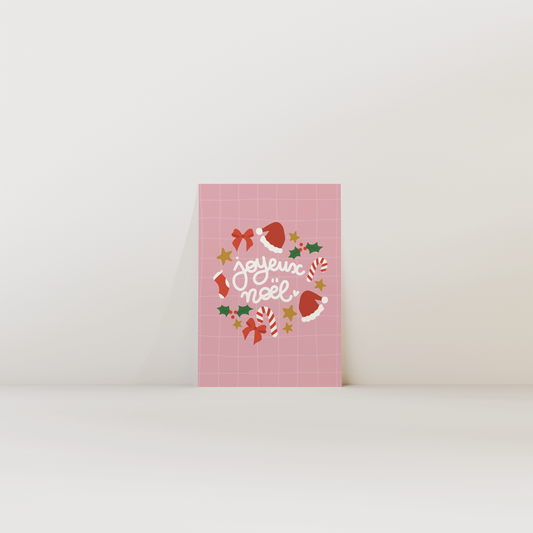 Joyeux Noël - Carte postale
