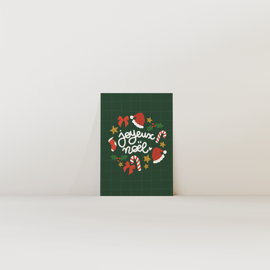 Joyeux Noël - Carte postale
