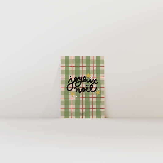 Joyeux Noël - Carte postale