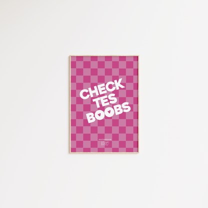CHECK TES BOOBS