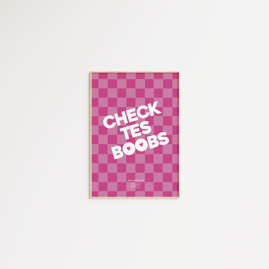 CHECK TES BOOBS