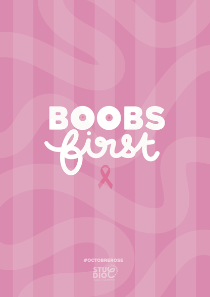 BOOBS first - carte postale